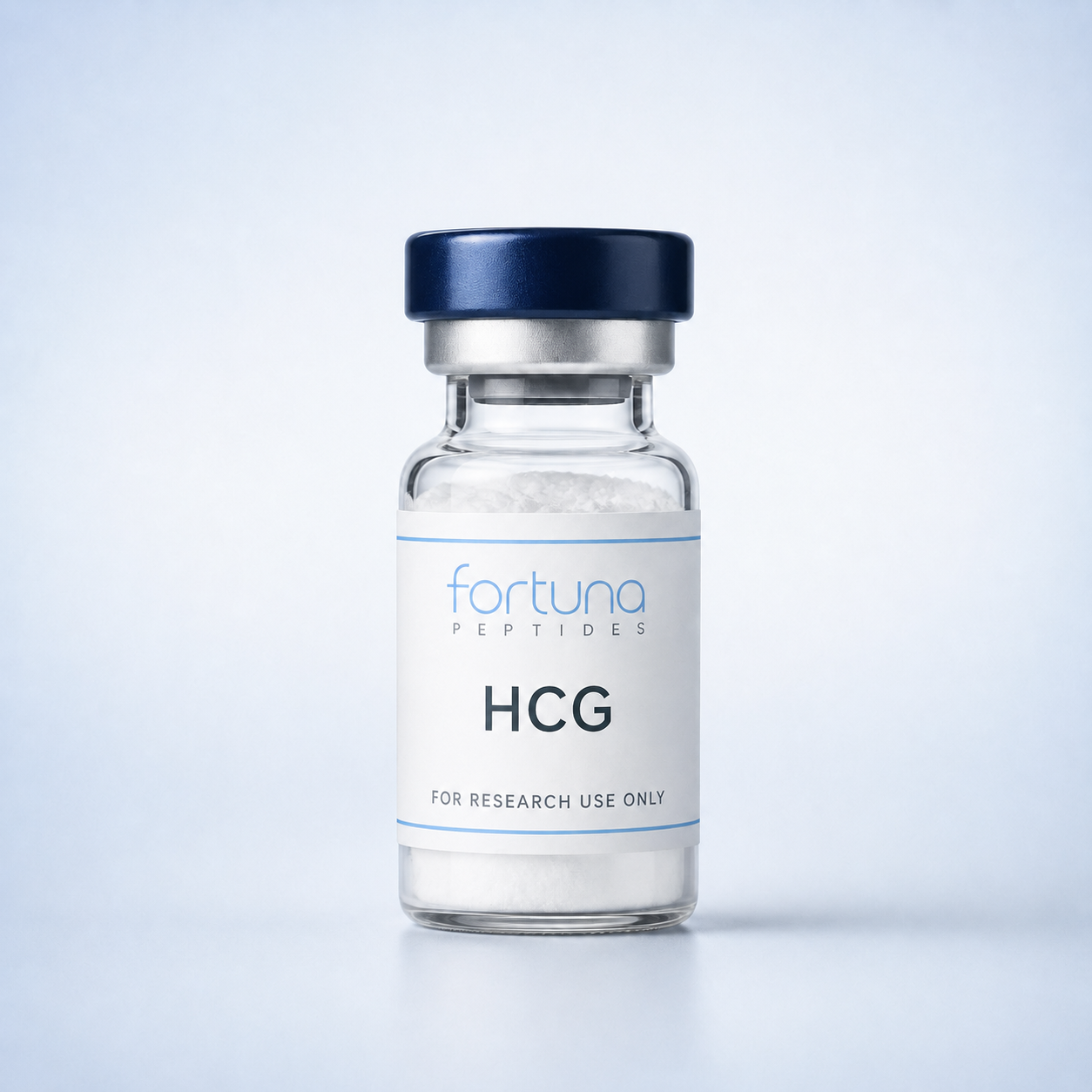 hCG research vial