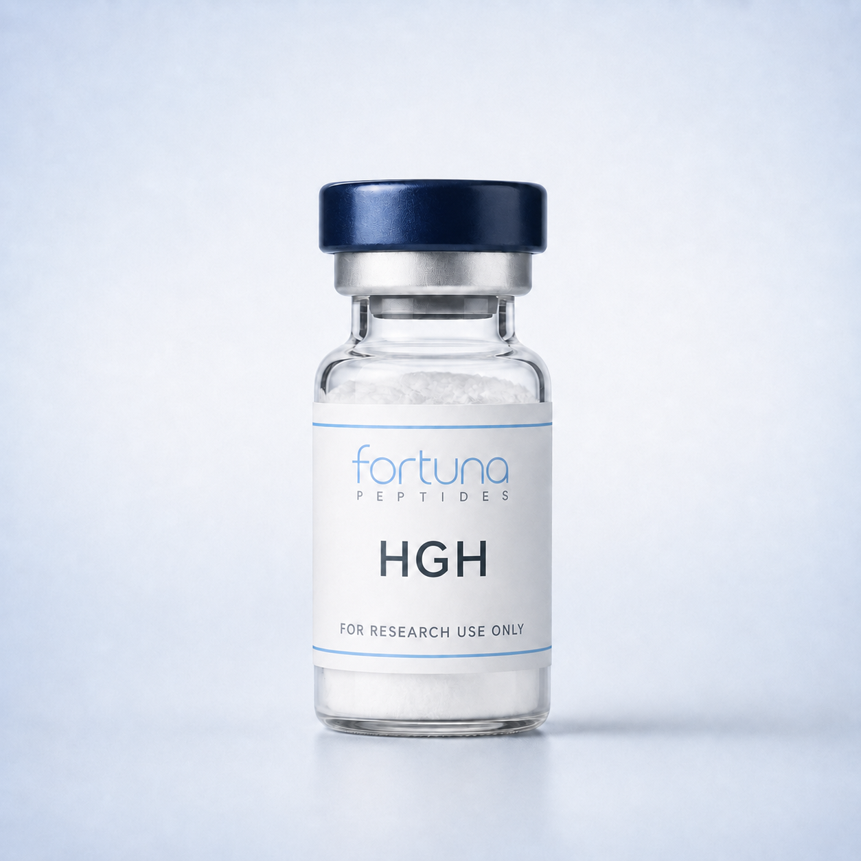HGH research vial